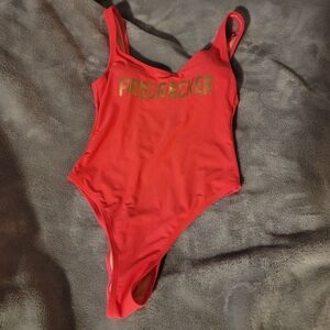 Neon Firecracker Swimsuit